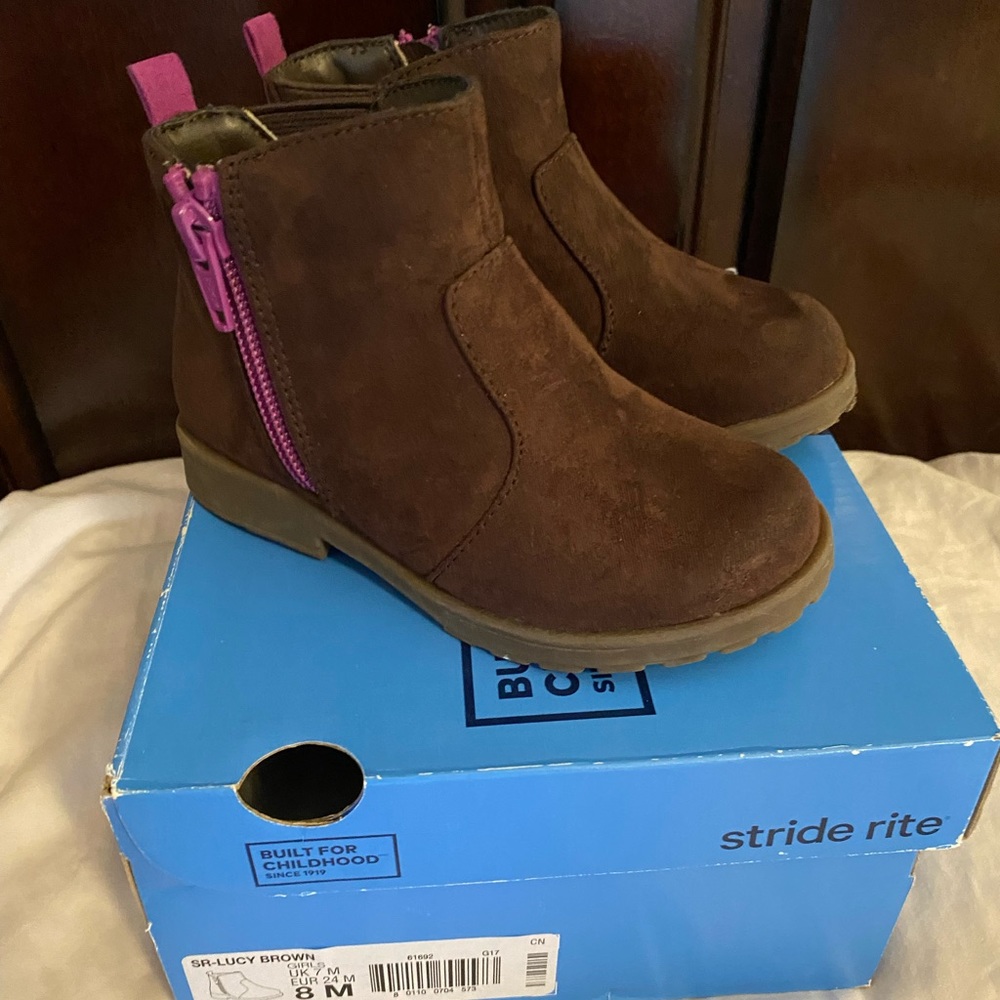 Stride Rite toddler girl booties